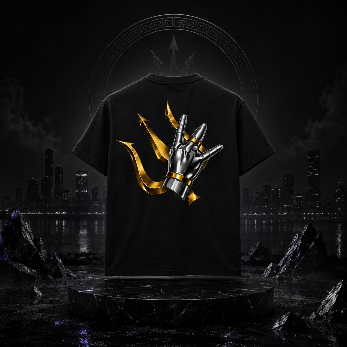 T-Shirt Jamal Noir Édition Limitée Streetwear