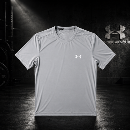 T-Shirt running Under Armour homme gris HeatGear – léger et respirant